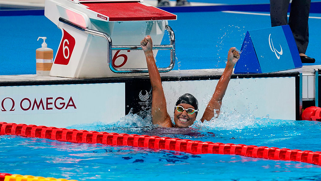 Nuestra embajadora, Teresa Perales, conquista la medalla de plata en la piscina de Tokio 2020