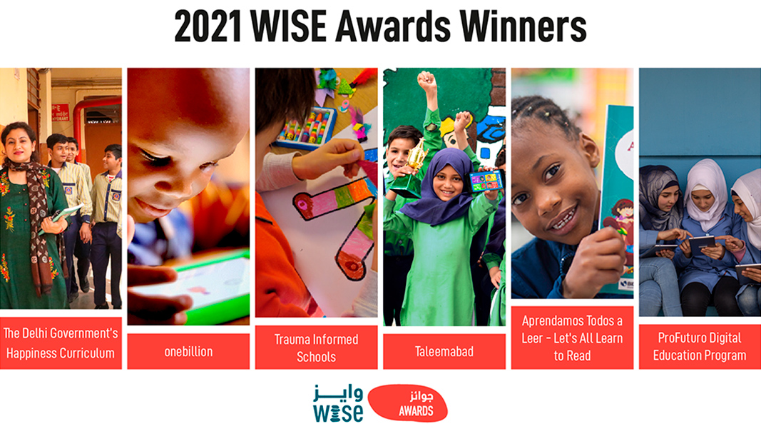 Ganadores de los Premios WISE 2021