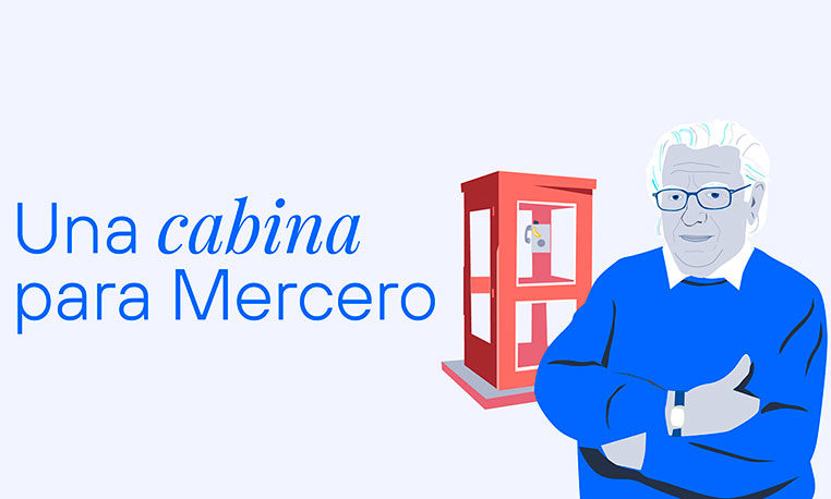 #UnaCabinaParaMercero, en Madrid