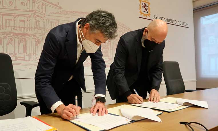 Acuerdo de colaboración para el empleo con el Ayuntamiento de León