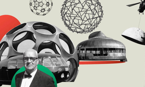 Buckminster Fuller, en el ArtScience Museum de Singapur