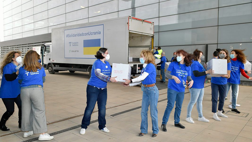 Movilizados en #SolidaridadconUcrania