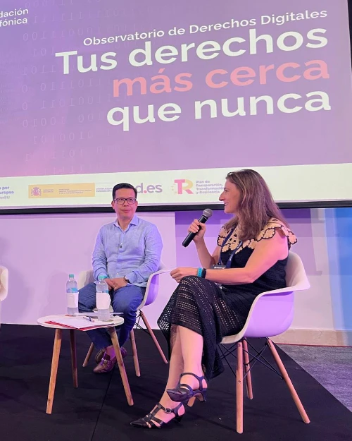 Intervención de Luisa Alli en Andicom 2025