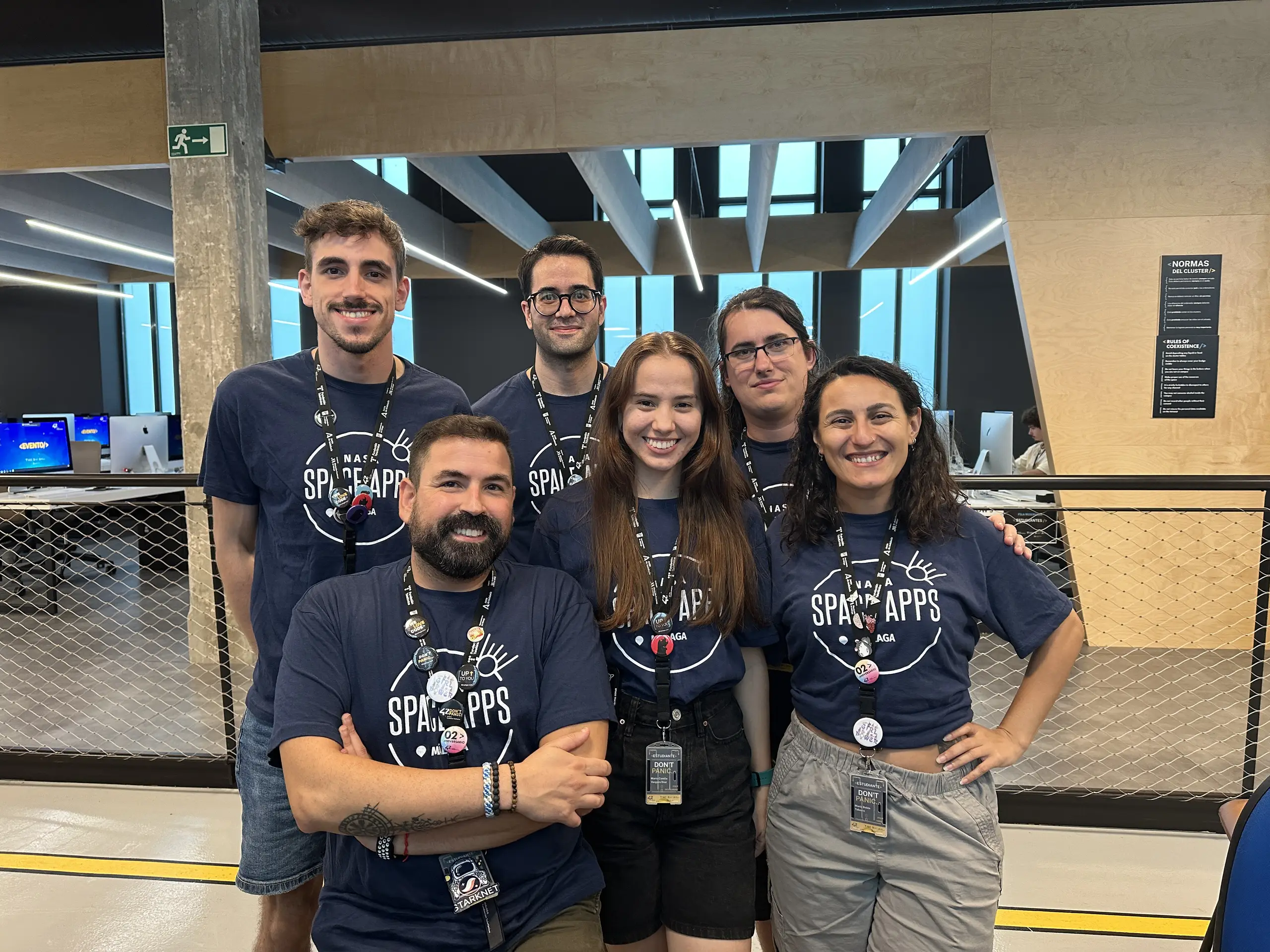Participantes hackaton campus 42
