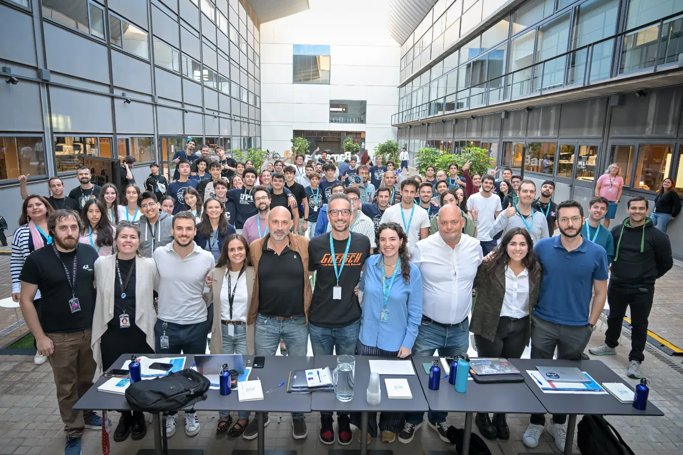 Participantes del hackaton de la NASA