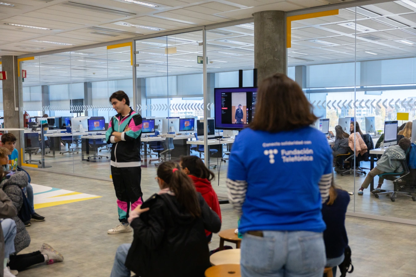 Un momento de la jornada de Ellas Hablan Código del 22 de noviembre