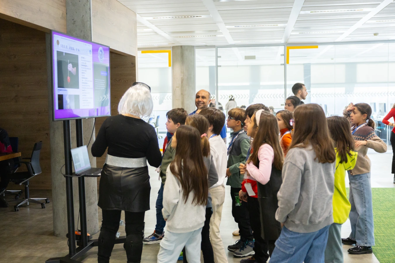 Un momento de la jornada de Ellas Hablan Código del 22 de noviembre