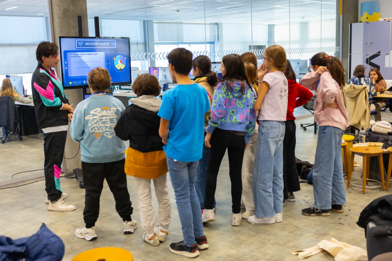 Un momento de la jornada de Ellas Hablan Código del 22 de noviembre