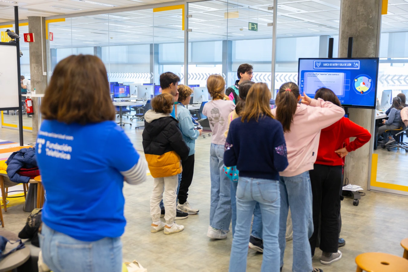 Un momento de la jornada de Ellas Hablan Código del 22 de noviembre