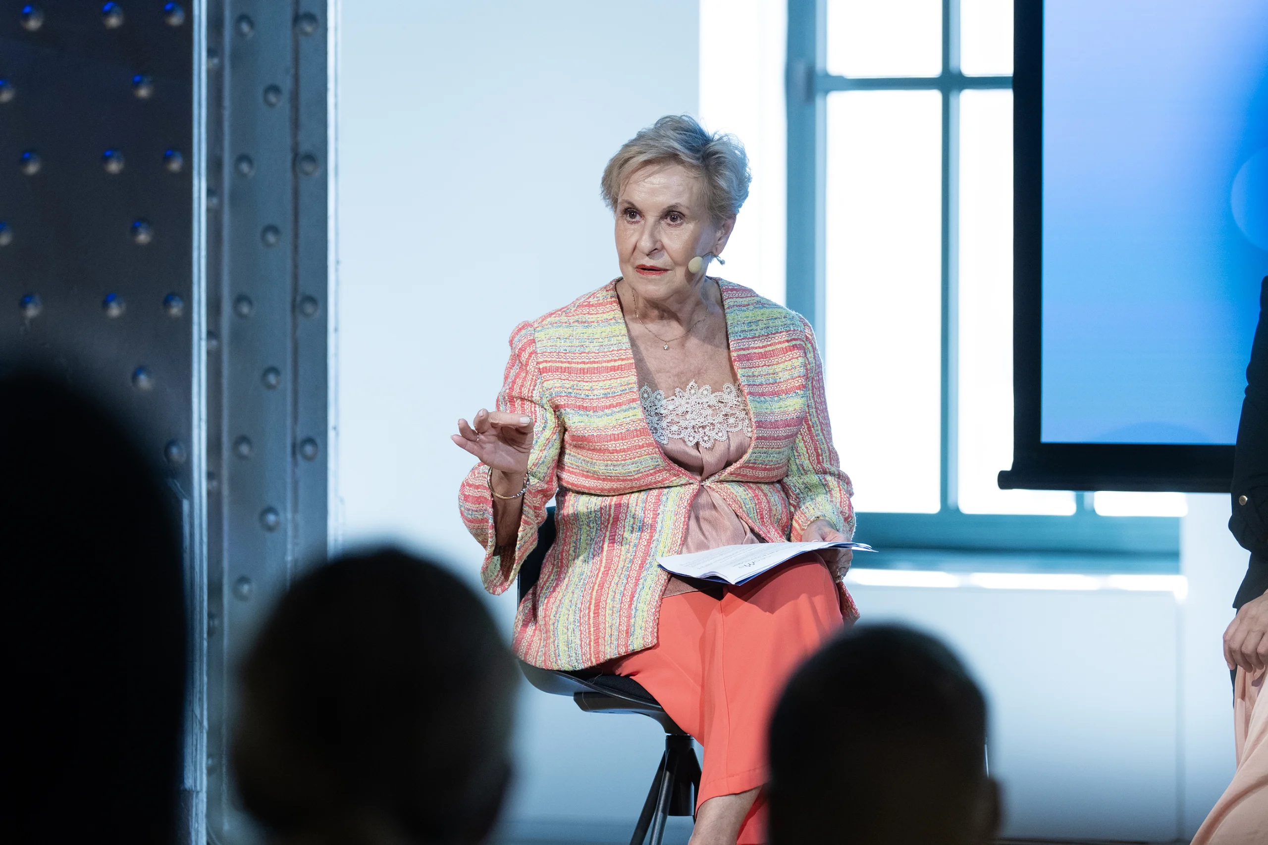 Retrato de Carmen Quintanilla, presidenta de AFAMMER