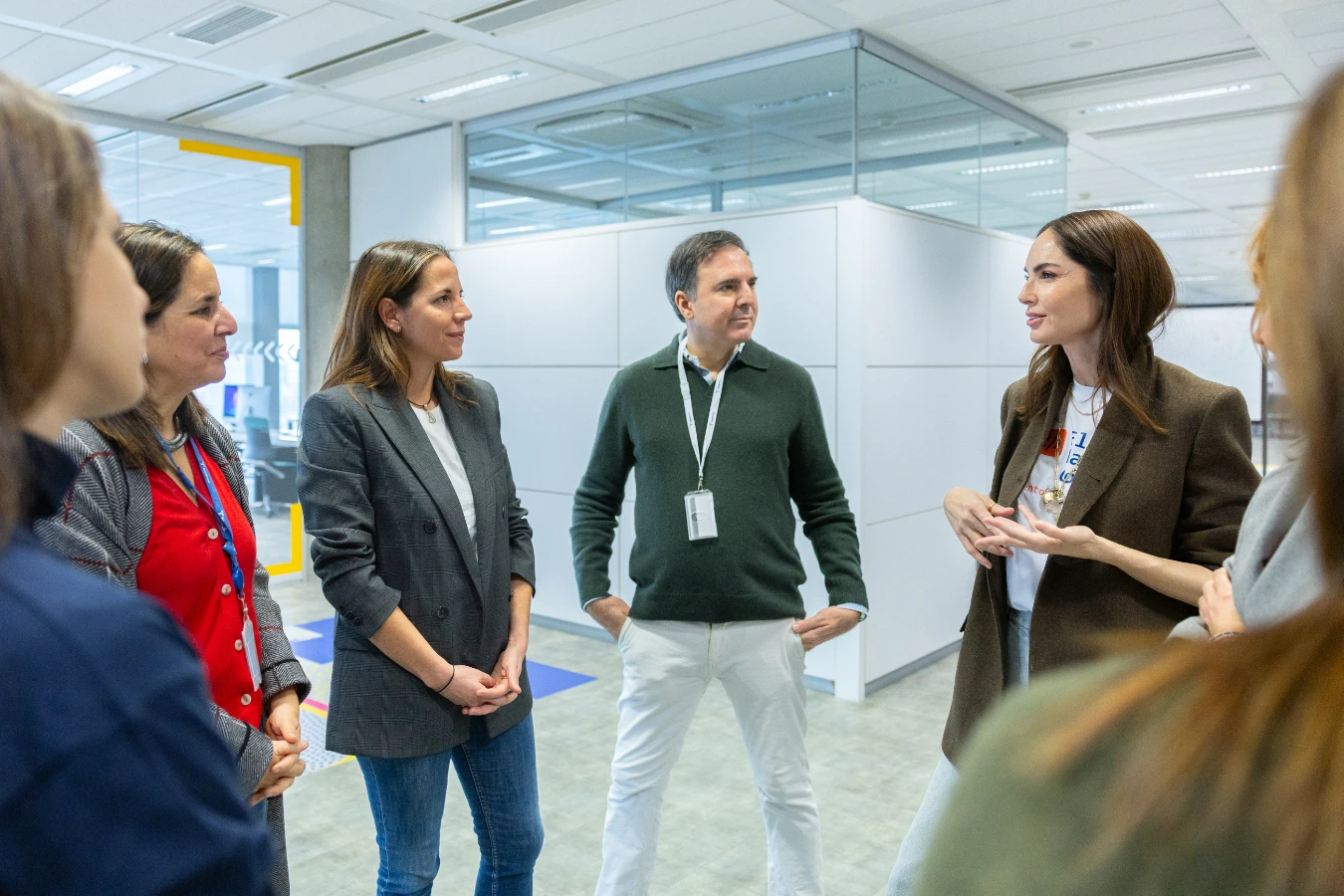 Foto del "fin de curso" de Ellas Hablan Código 2025
