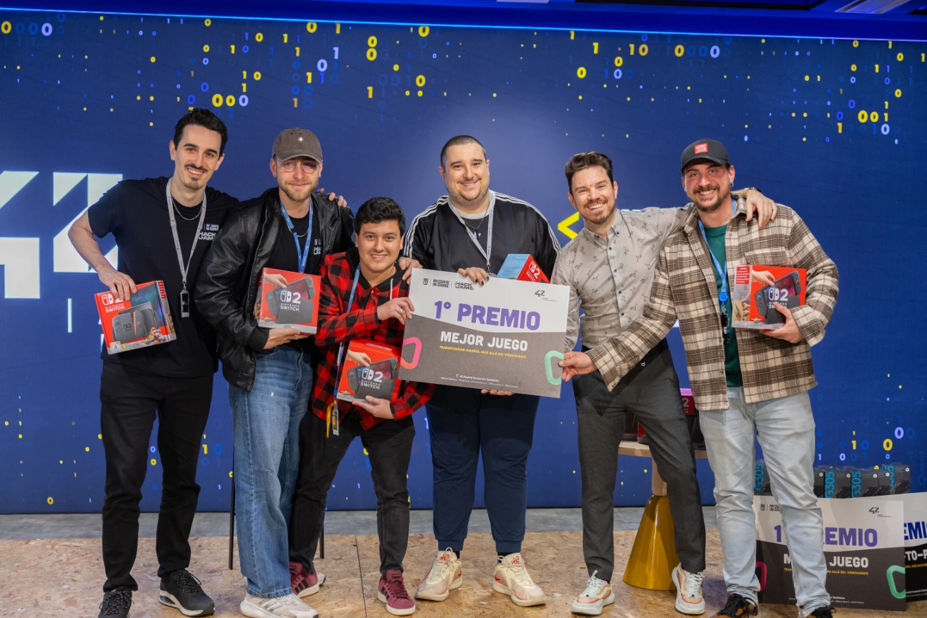 La mitad de los equipos ganadores de la HackJam de Madrid in Game contaba con estudiantes de 42 Madrid La mitad de los equipos ganadores de la HackJam de Madrid in Game contaba con estudiantes de 42 Madrid
