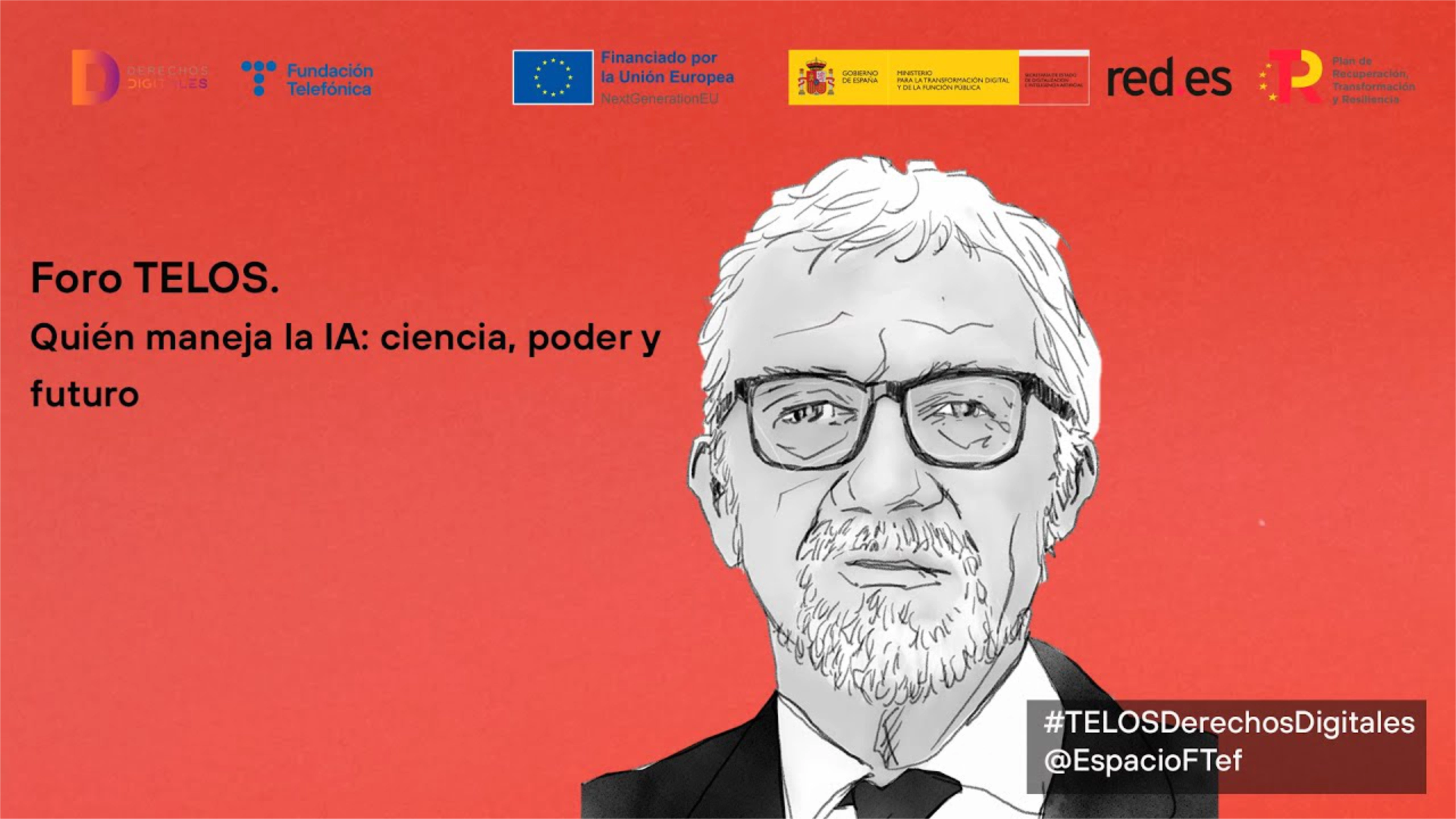 Imagen portada Foro TELOS. Mateo Valero. Quién maneja la IA: ciencia, poder y futuro Imagen portada Foro TELOS. Mateo Valero. Quién maneja la IA: ciencia, poder y futuro