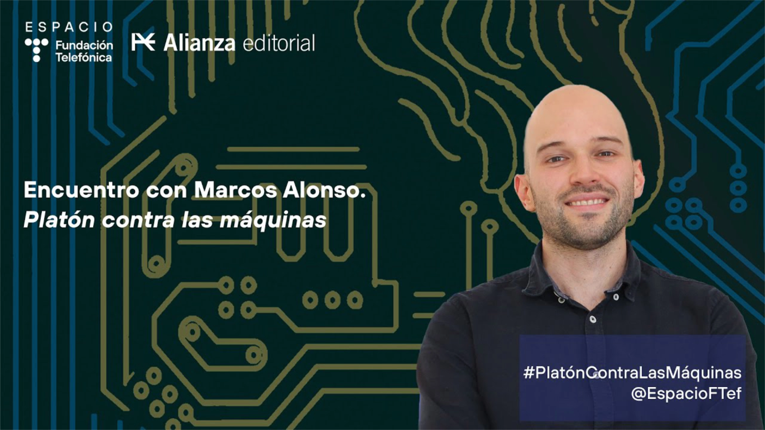 Imagen de portada del streaming del encuentro con Marcos Alonso