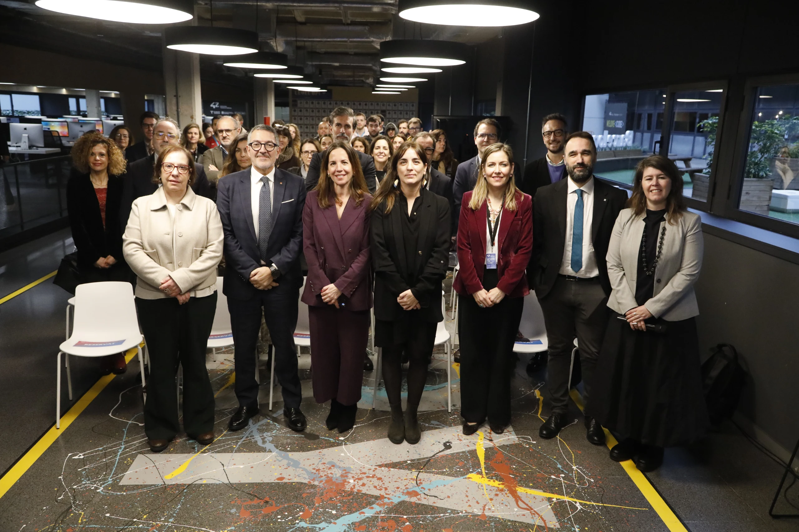 Fundación Telefónica, Ayuntamiento de Barcelona y Generalitat de Catalunya renuevan su alianza para seguir impulsando el campus de programación 42