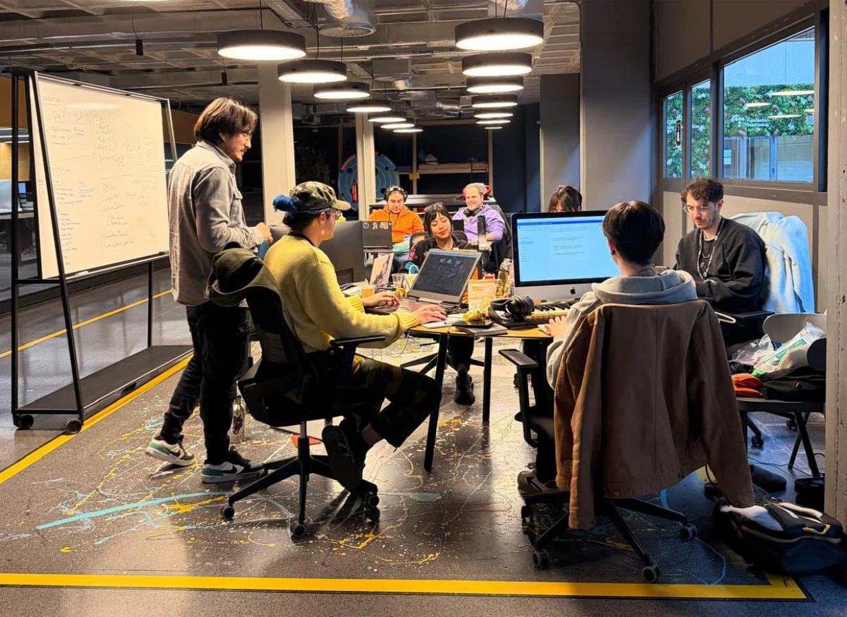 Algunos momentos de la Global Game Jam del 1 de febrero