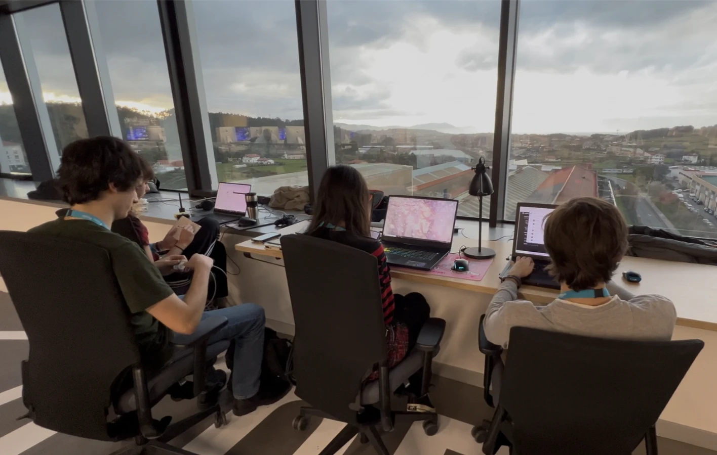 Algunos momentos de la Global Game Jam del 1 de febrero