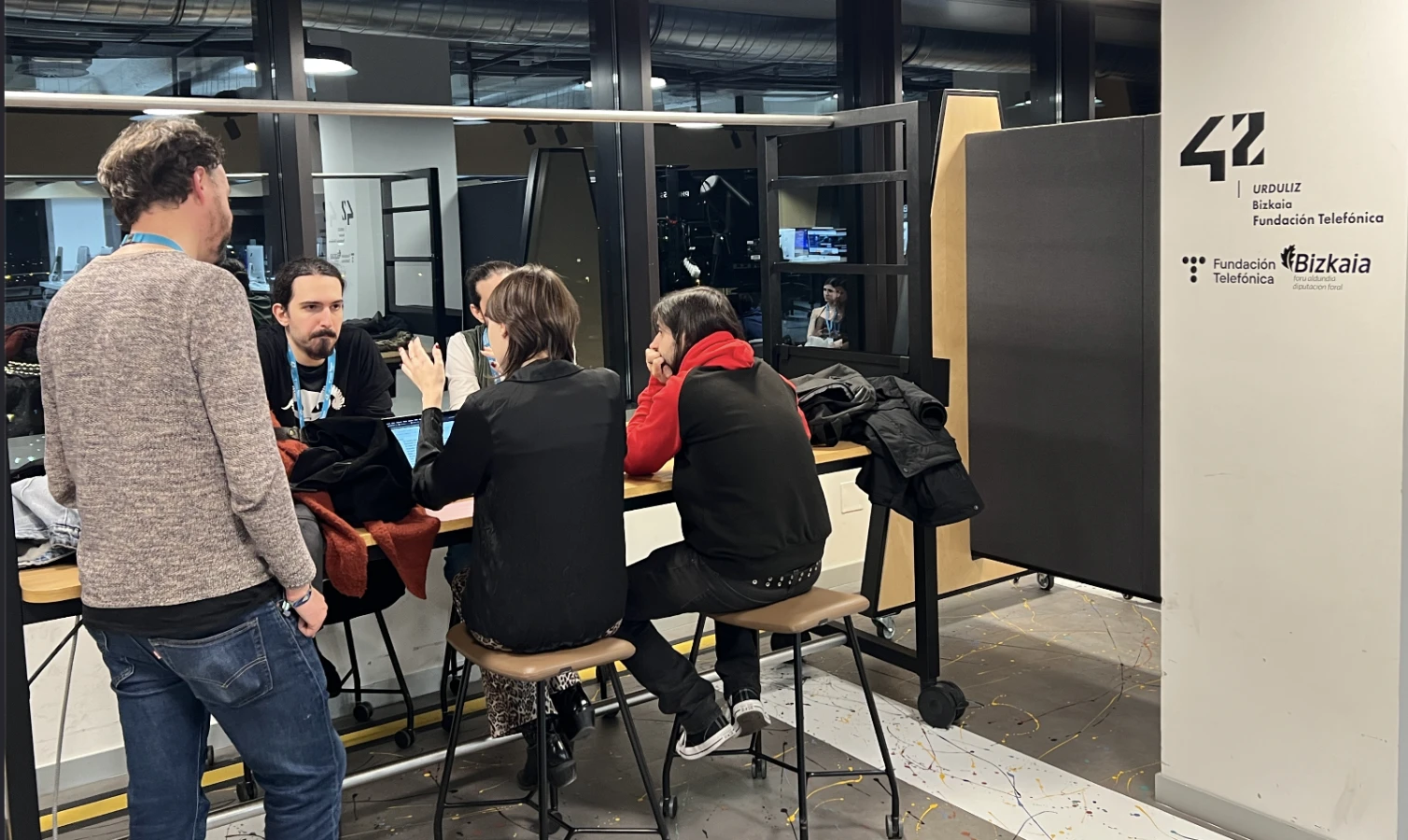 Algunos momentos de la Global Game Jam del 1 de febrero