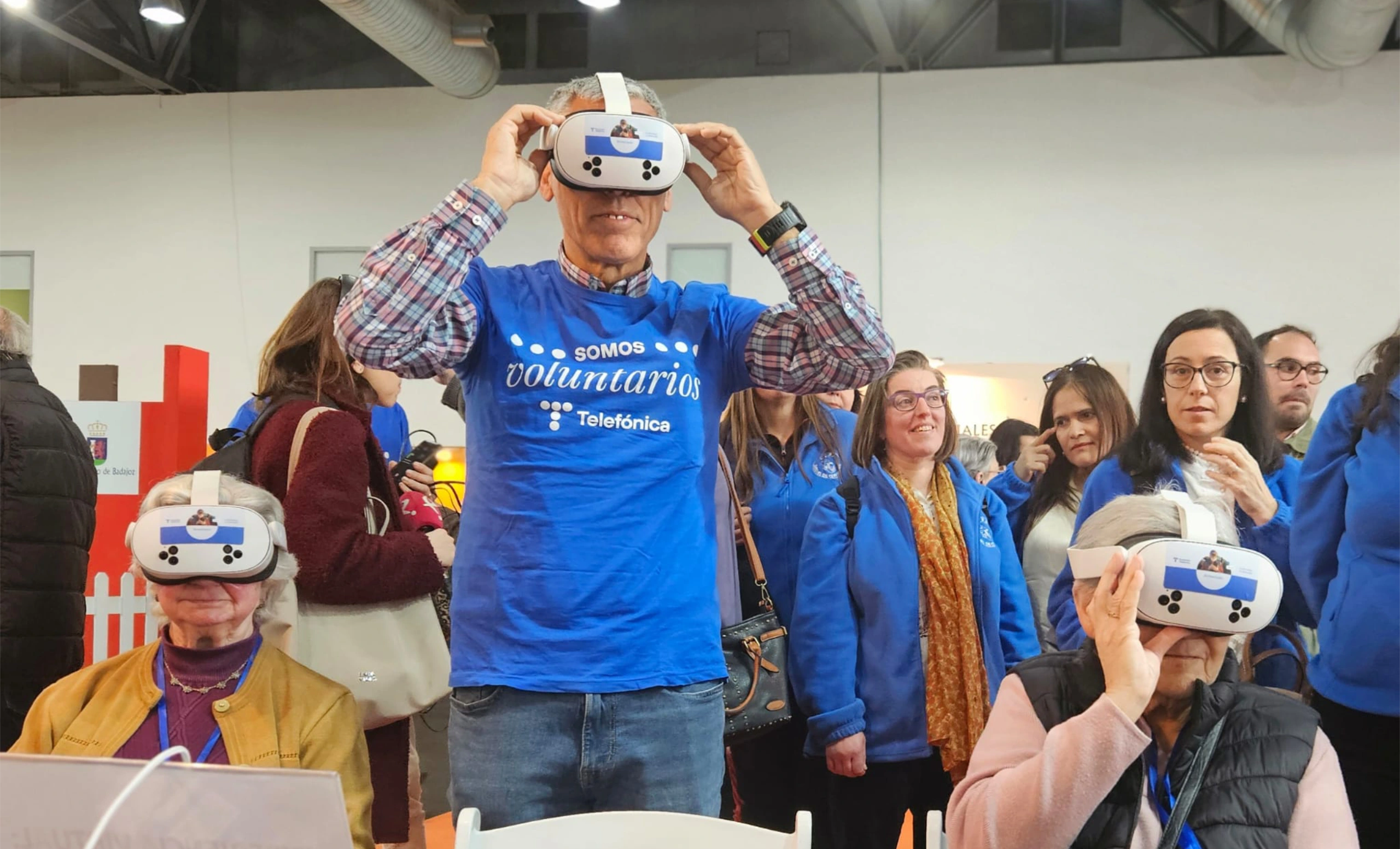 Ocio con gafas VR para la inclusión digital de mayores