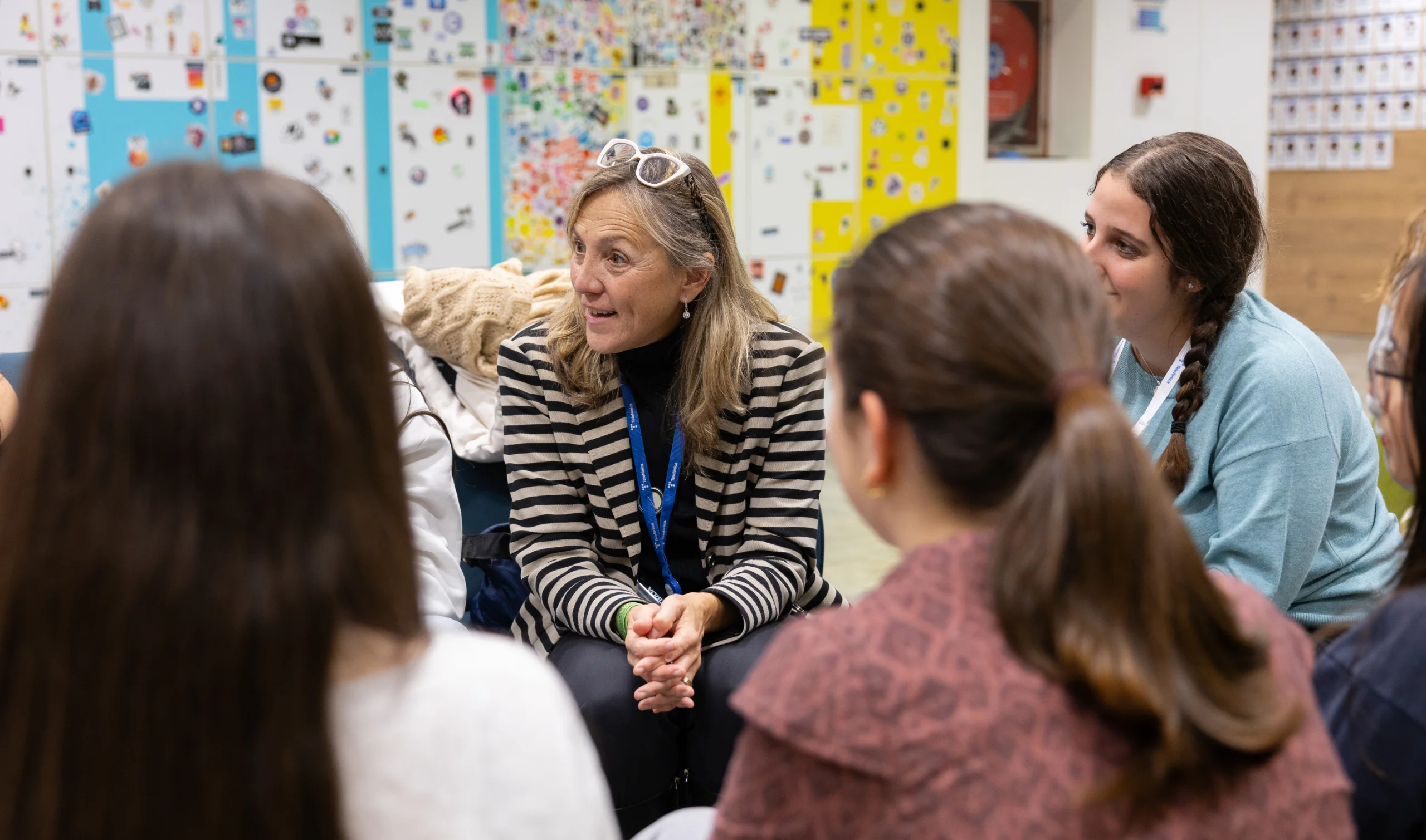 Mujeres en la inauguración de Stem Talent Girl en 42 Madrid