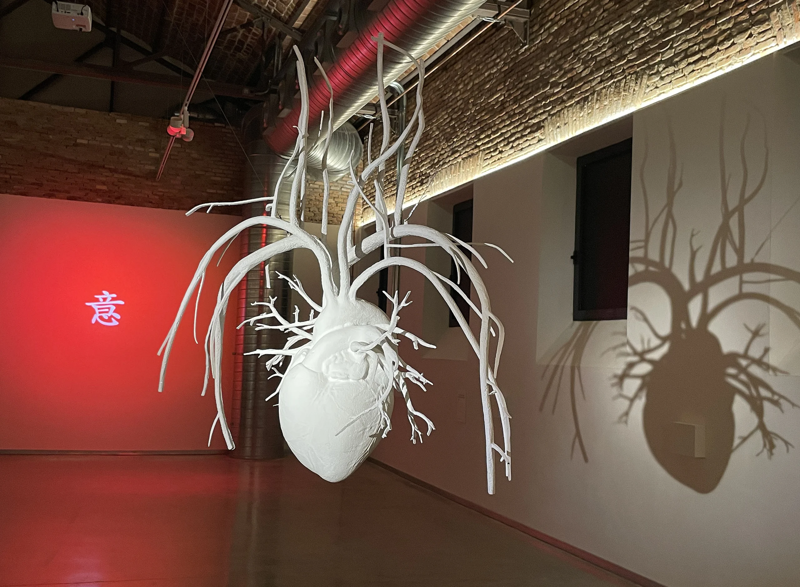 Fotos de sala de la exposición de Jaume Plensa en el Módulo II de la Cárcel Vieja de Murcia Fotos de sala de la exposición de Jaume Plensa en el Módulo II de la Cárcel Vieja de Murcia