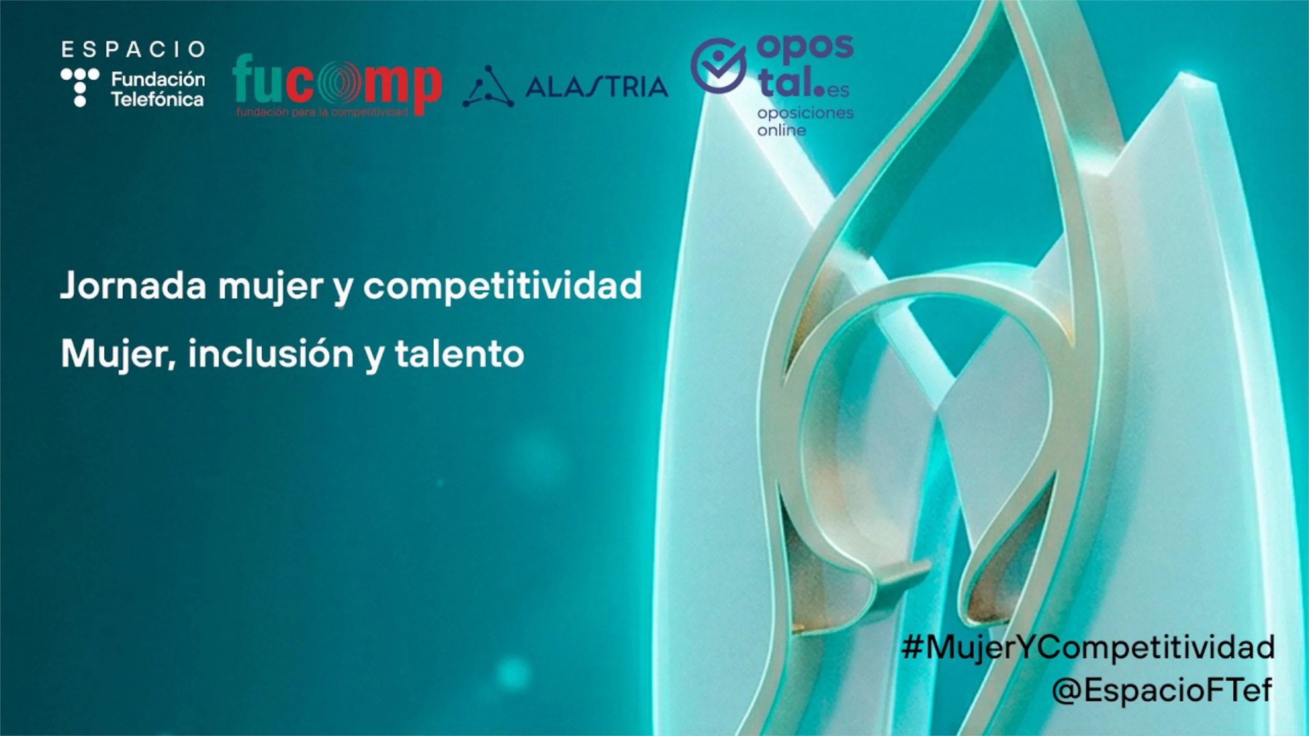 Imagen de portada de la Jornada mujer y competitividad. Mujer, inclusión y talento