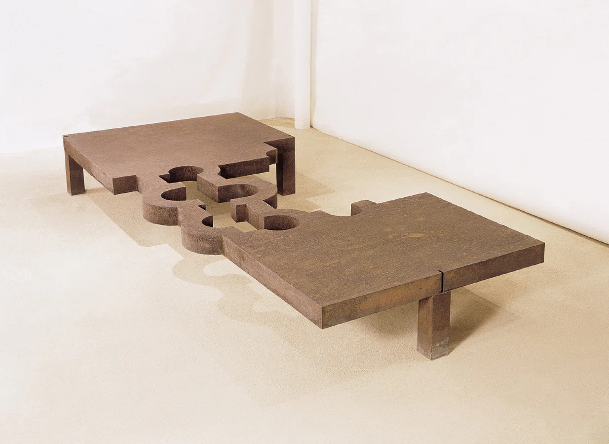Omar Khayyam IV, obra escultórica de Eduardo Chillida Omar Khayyam IV, obra escultórica de Eduardo Chillida
