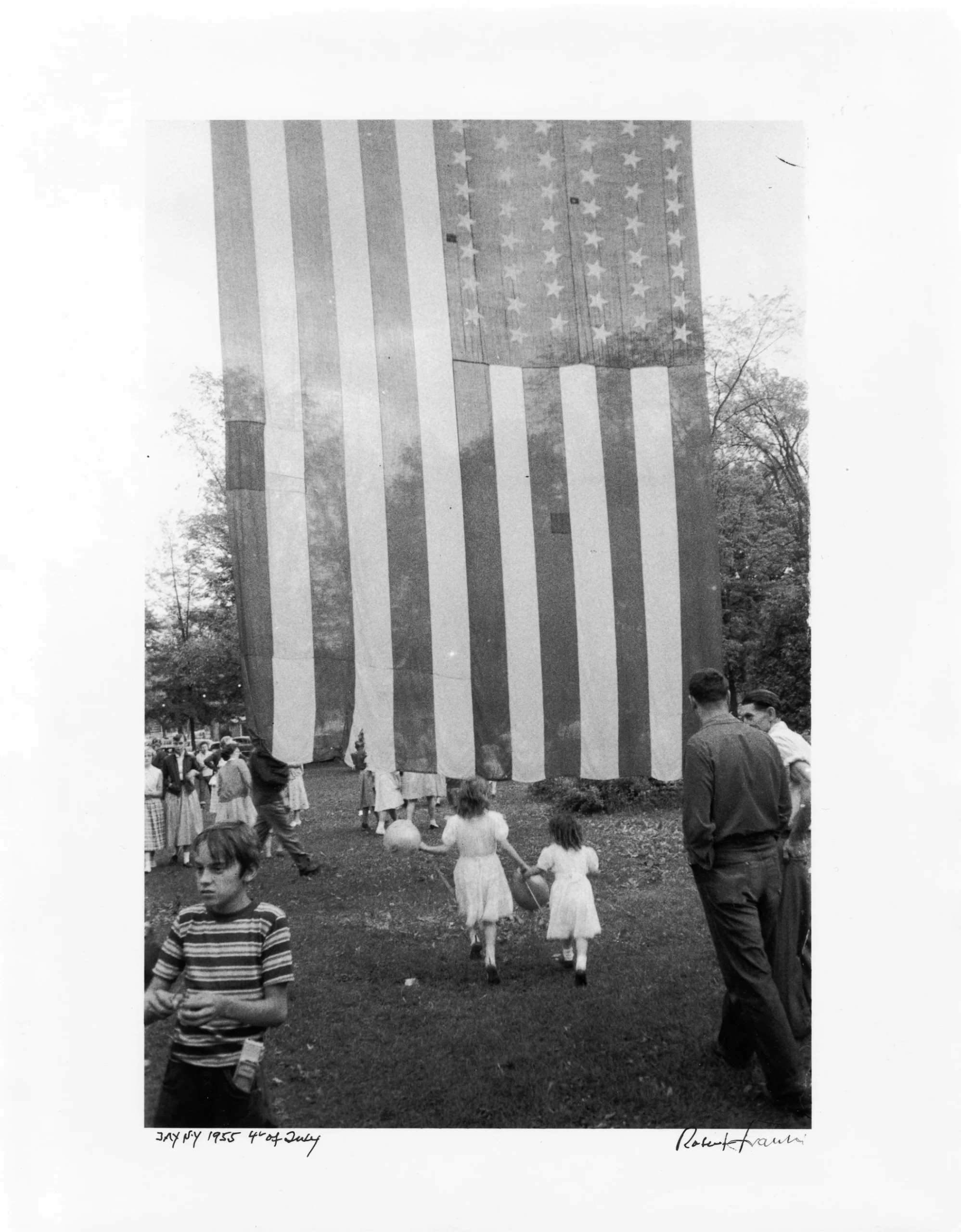Robert Frank. Fourth of July - Jay, New York, 1955. Collection Maison Europ&eacute;enne de la Photographie, Paris &copy; Robert Frank Foundation, from The Americans.