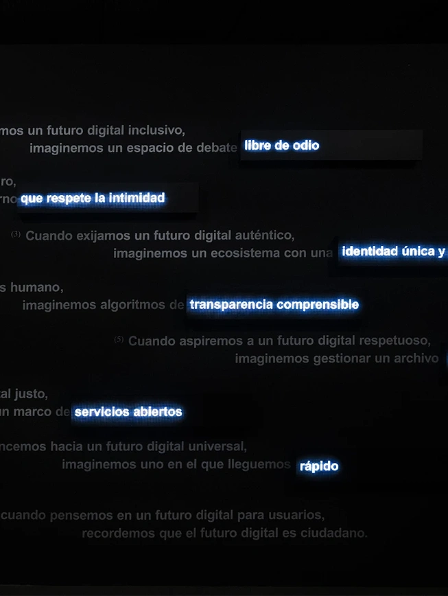 Exposición Hoy es un buen día para hablar de Derechos Digitales