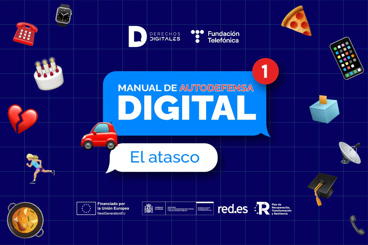 Imagen de portada del capítulo 'El atasco', del podcast 'Manual de autodefensa digital'