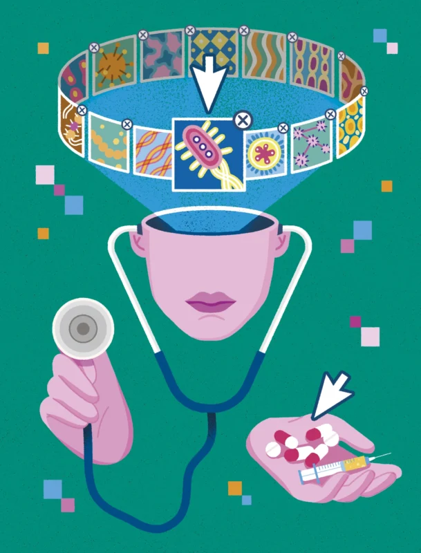 Ilustración de Irene Pérez para la TELOS 129 Ilustración de Irene Pérez para la TELOS 129