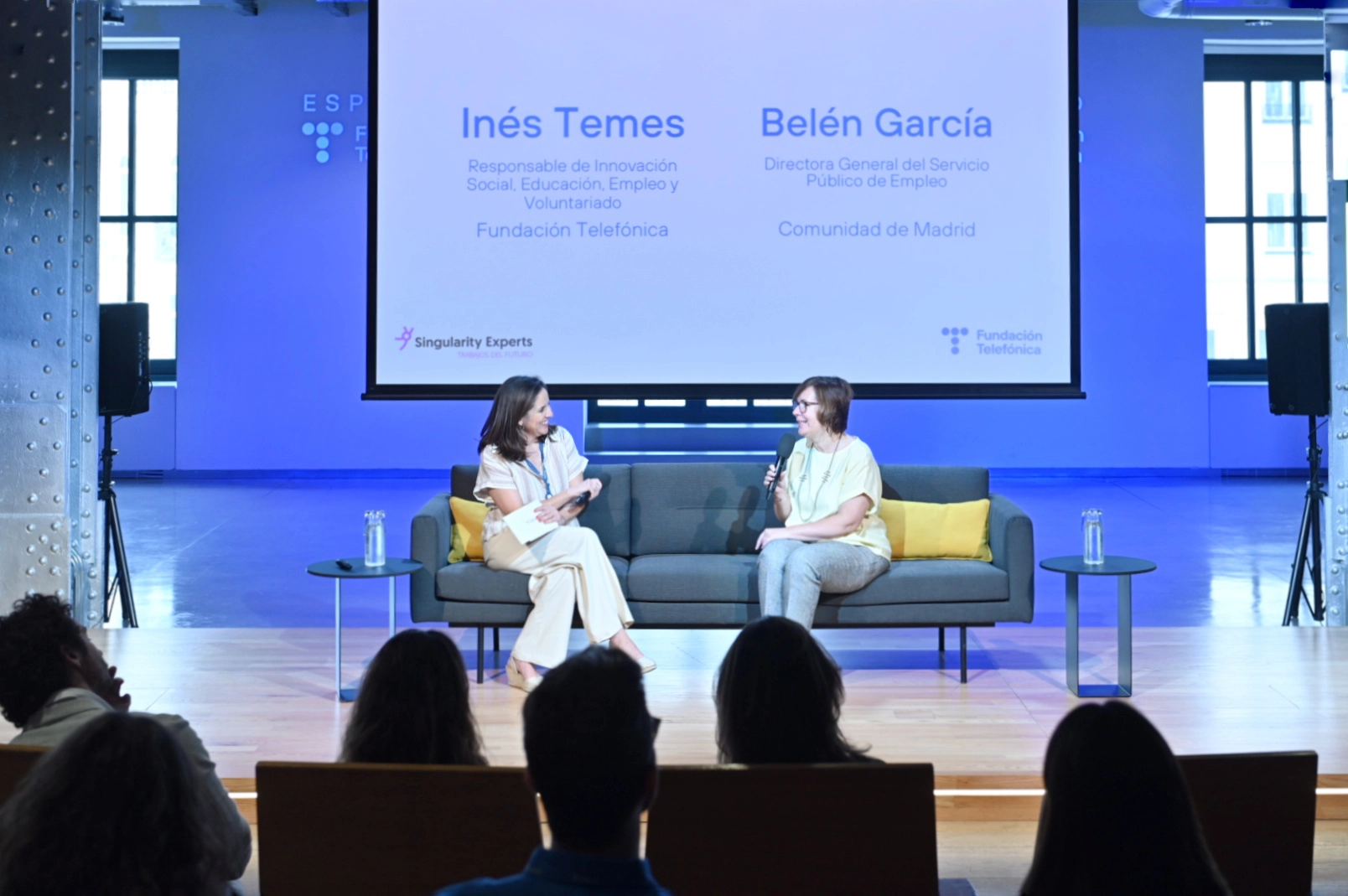 Un momento durante el encuentro ‘Futuros que no llegan. De la intuición a la responsabilidad’ Un momento durante el encuentro 'Futuros que no llegan. De la intuición a la responsabilidad'