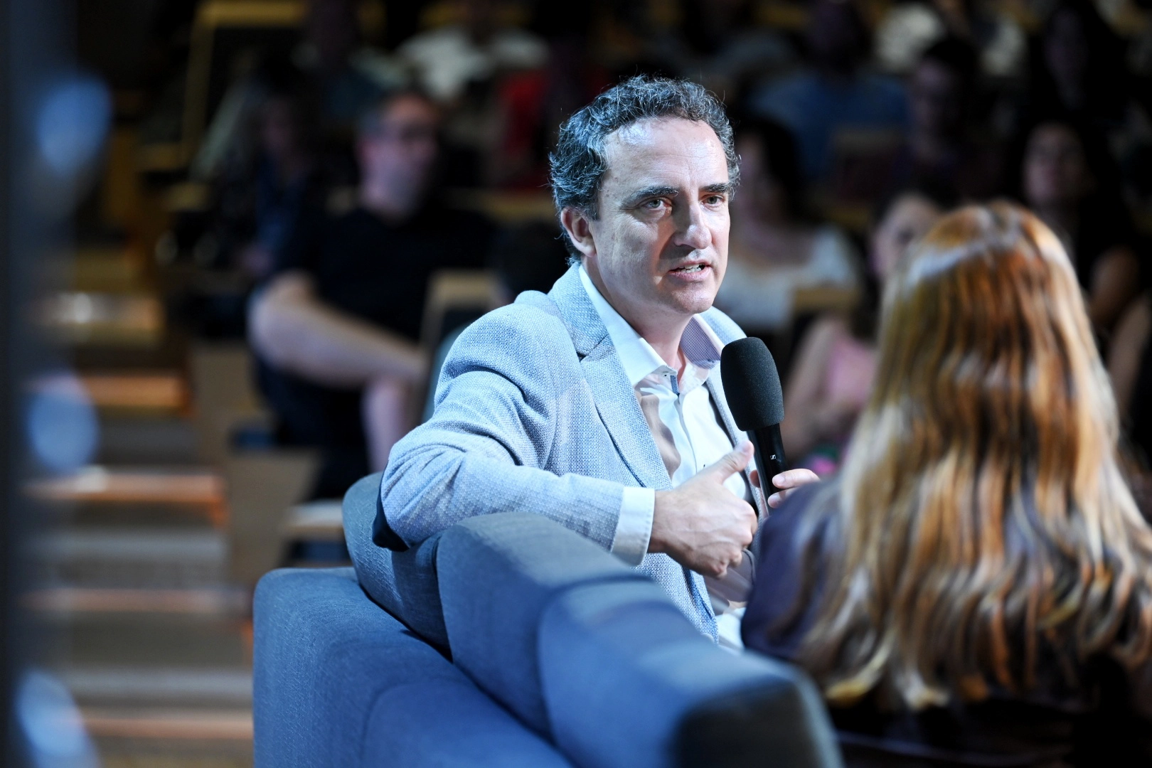Un momento durante el encuentro ‘Futuros que no llegan. De la intuición a la responsabilidad’ Un momento durante el encuentro 'Futuros que no llegan. De la intuición a la responsabilidad'