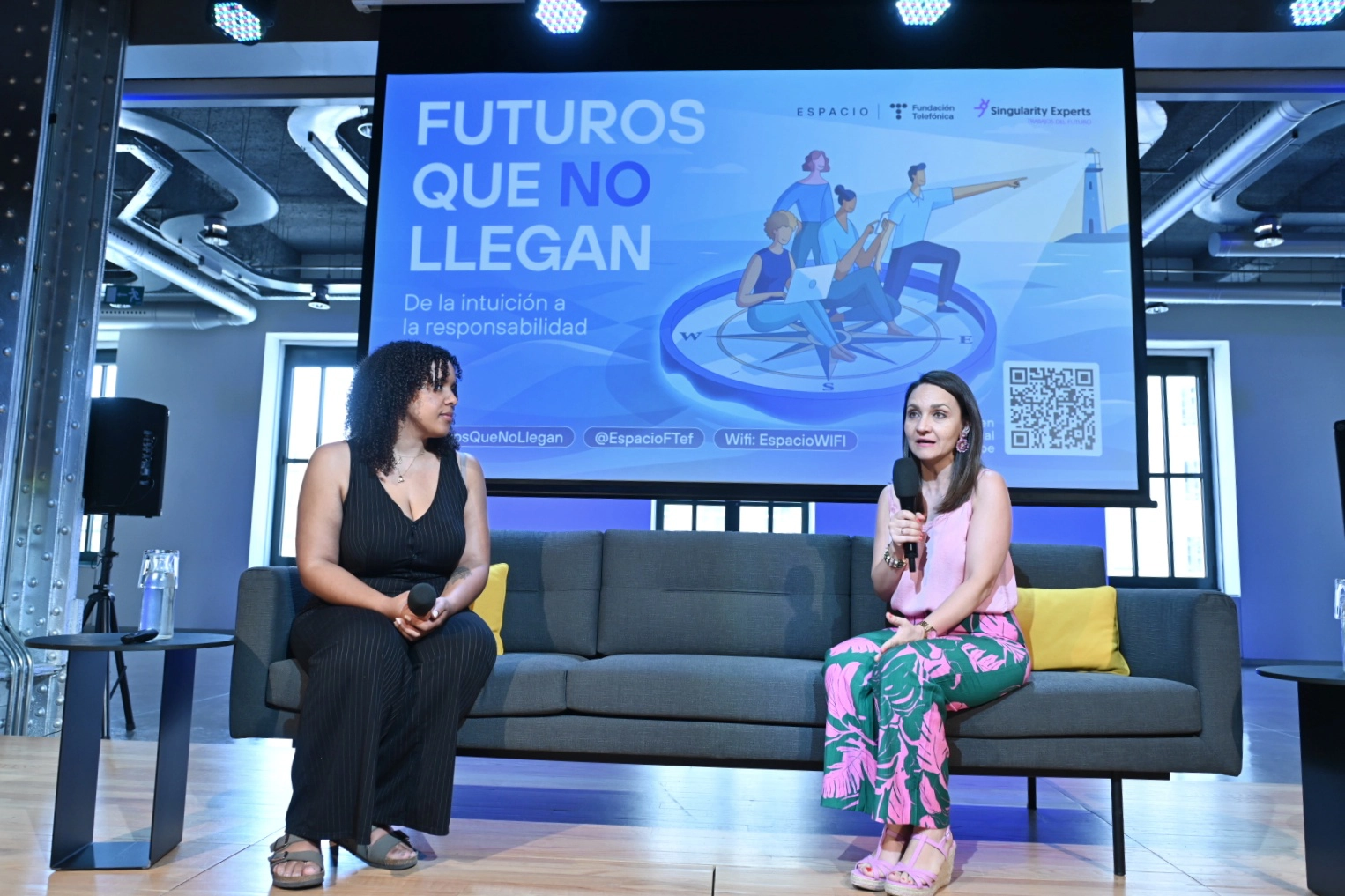 Un momento durante el encuentro 'Futuros que no llegan. De la intuición a la responsabilidad'