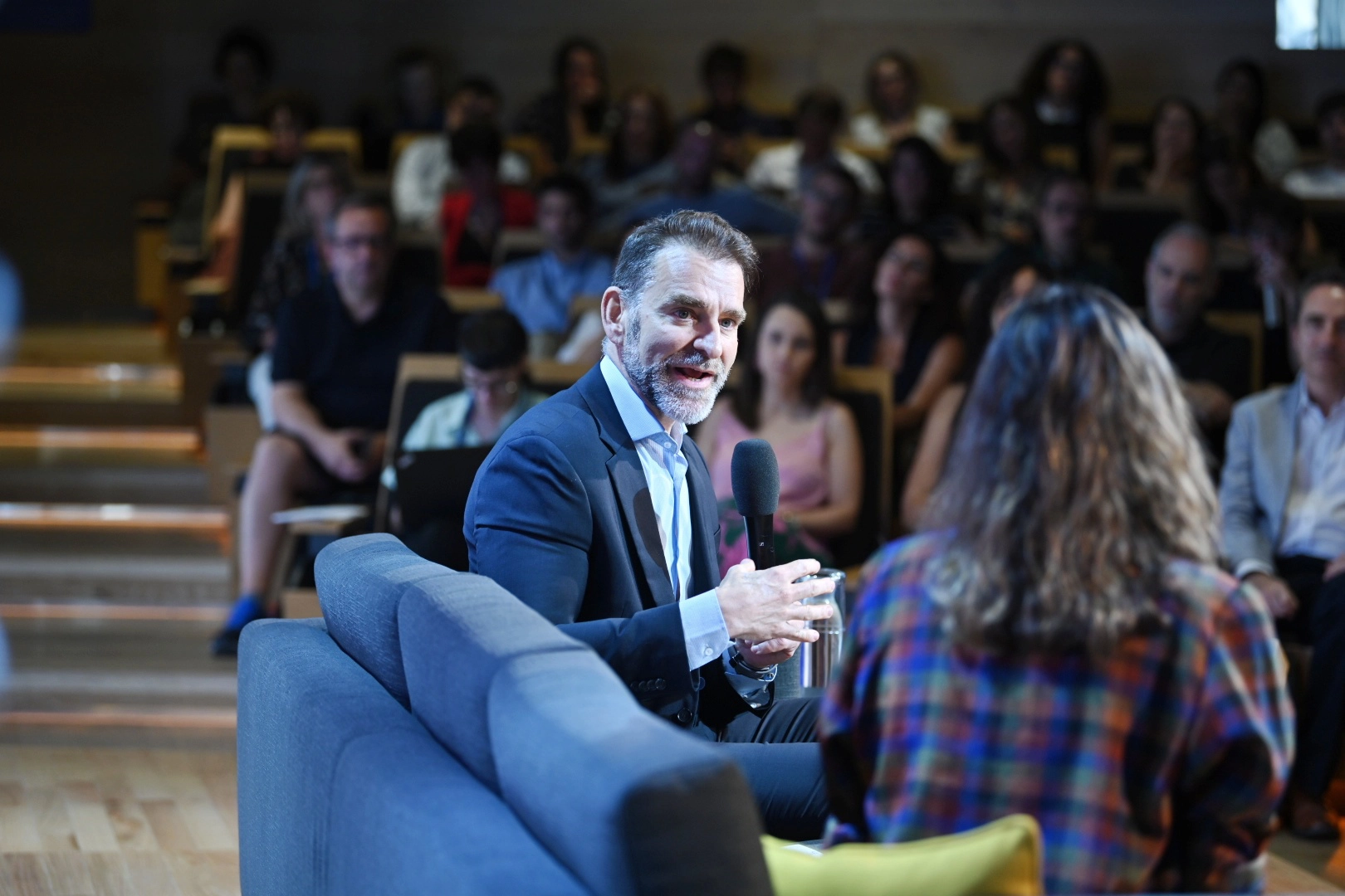 Un momento durante el encuentro ‘Futuros que no llegan. De la intuición a la responsabilidad’ Un momento durante el encuentro 'Futuros que no llegan. De la intuición a la responsabilidad'
