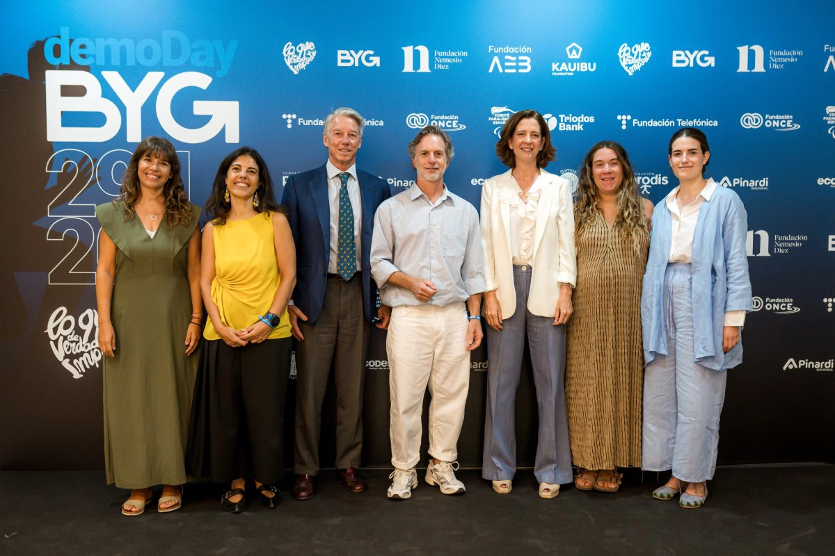 Imagen durante el encuentro del BYG Social Challenge 2026
