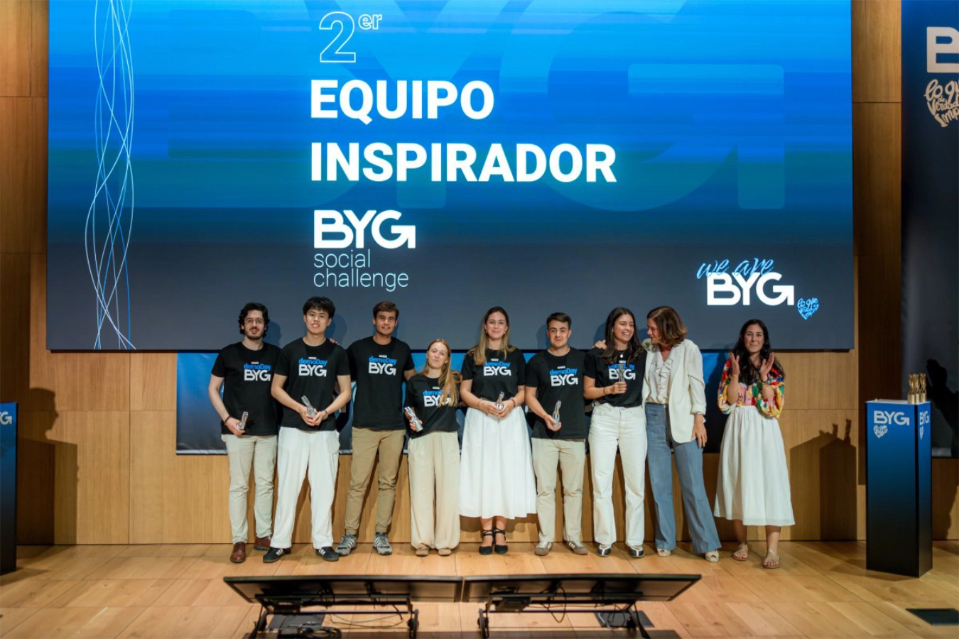 Imagen durante el encuentro del BYG Social Challenge 2026